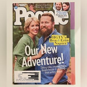 People Magazine November 28 2022 | HGTV’s Ben & Erin Napier + Princess Diana